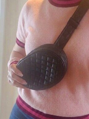 Quilted fanny pack / bum bag